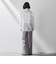 【WEB限定】タックワイドパンツ≪洗濯機で洗える≫