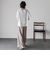 【WEB限定】タックワイドパンツ≪洗濯機で洗える≫