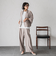 【WEB限定】タックワイドパンツ≪洗濯機で洗える≫