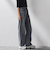 【WEB限定】デニムカーブパンツ≪洗濯機で洗える≫