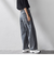 【WEB限定】デニムカーブパンツ≪洗濯機で洗える≫
