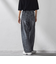 【WEB限定】デニムカーブパンツ≪洗濯機で洗える≫