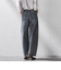 【WEB限定】デニムカーブパンツ≪洗濯機で洗える≫