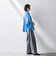【WEB限定】デニムカーブパンツ≪洗濯機で洗える≫