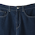 【WEB限定】デニムカーブパンツ≪洗濯機で洗える≫