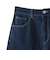 【WEB限定】デニムカーブパンツ≪洗濯機で洗える≫