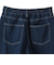 【WEB限定】デニムカーブパンツ≪洗濯機で洗える≫