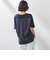 バックサテンカットソー≪洗濯機で洗える≫