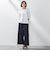 タックボリュームワイドパンツ≪洗濯機で洗える≫