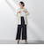 タックボリュームワイドパンツ≪洗濯機で洗える≫