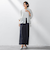 タックボリュームワイドパンツ≪洗濯機で洗える≫