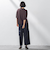 タックボリュームワイドパンツ≪洗濯機で洗える≫