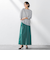タックボリュームワイドパンツ≪洗濯機で洗える≫