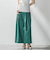 タックボリュームワイドパンツ≪洗濯機で洗える≫