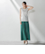 タックボリュームワイドパンツ≪洗濯機で洗える≫