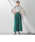 タックボリュームワイドパンツ≪洗濯機で洗える≫