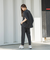 【WEB限定】タンブラーブッチャーテーパードパンツ≪手洗い可能≫
