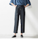 【WEB限定】タンブラーブッチャーテーパードパンツ≪手洗い可能≫