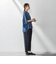 【WEB限定】タンブラーブッチャーテーパードパンツ≪手洗い可能≫