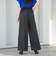 【WEB限定】タンブラーブッチャーワイドパンツ≪手洗い可能≫