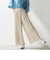 【WEB限定】ガウチョワイドパンツ≪手洗い可能≫