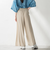 【WEB限定】ガウチョワイドパンツ≪手洗い可能≫