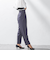 【大きいサイズ】キレリテーパードパンツ≪洗濯機で洗える≫