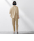 【大きいサイズ】キレリテーパードパンツ≪洗濯機で洗える≫