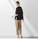 キレリテーパードパンツ≪洗濯機で洗える≫