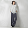 【大きいサイズ】キレリワイドパンツ≪洗濯機で洗える≫
