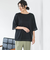 【大きいサイズ】トリコットシフォンカットソー≪洗濯機で洗える≫