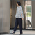 【WEB限定/大きいサイズ】ハイテンションワイドパンツ≪洗濯機で洗える≫