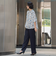 【WEB限定/大きいサイズ】ハイテンションワイドパンツ≪洗濯機で洗える≫