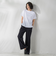 【WEB限定/大きいサイズ】ハイテンションワイドパンツ≪洗濯機で洗える≫