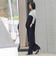 【WEB限定/大きいサイズ】ハイテンションワイドパンツ≪洗濯機で洗える≫