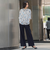【WEB限定/大きいサイズ】ハイテンションワイドパンツ≪洗濯機で洗える≫
