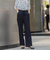 【WEB限定/大きいサイズ】ハイテンションワイドパンツ≪洗濯機で洗える≫