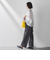 【WEB限定/大きいサイズ】ハイテンションワイドパンツ≪洗濯機で洗える≫