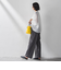 【WEB限定/大きいサイズ】ハイテンションワイドパンツ≪洗濯機で洗える≫