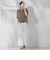 【WEB限定】ハイテンションワイドパンツ≪洗濯機で洗える≫