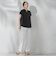 【WEB限定】ハイテンションワイドパンツ≪洗濯機で洗える≫