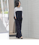 【WEB限定】ハイテンションワイドパンツ≪洗濯機で洗える≫