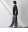 【WEB限定】ハイテンションワイドパンツ≪洗濯機で洗える≫