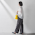 【WEB限定】ハイテンションワイドパンツ≪洗濯機で洗える≫