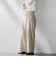 ドライシャンタンワイドパンツ≪洗濯機で洗える≫