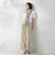 ドライシャンタンワイドパンツ≪洗濯機で洗える≫