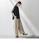 ドライシャンタンワイドパンツ≪洗濯機で洗える≫