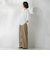 ドライシャンタンワイドパンツ≪洗濯機で洗える≫