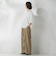 ドライシャンタンワイドパンツ≪洗濯機で洗える≫