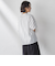 半袖ストライプブラウス≪洗濯機で洗える≫